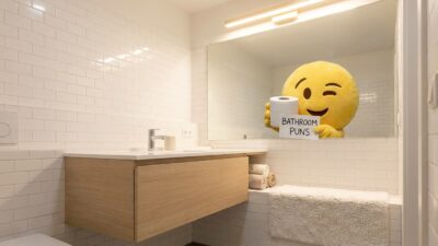 Bathroom puns