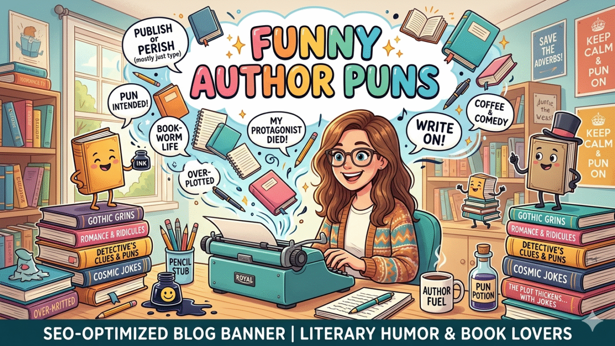 Author puns