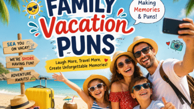 Family vacation puns