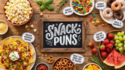 Snack puns